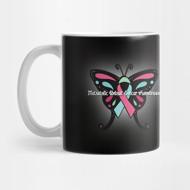 Metastatic Breast Cancer Butterfly by Kendall by Forever Tiffany